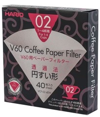 Hario papírové filtry pro V60-02 40 ks