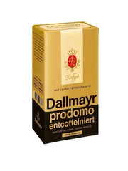 Dallmayr Prodomo bez kofeinu zrnková káva 500 g Entcoffeiniert