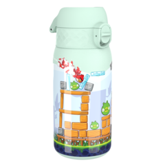 ion8 Leak Proof nerez láhev Angry Birds Game Level, 400 ml